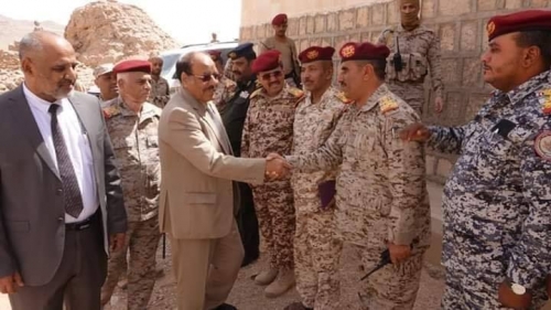 اللواء 23 ميكا الإخواني يدفع بتعزيزات عسكرية من العبر لمحافظة أبين 