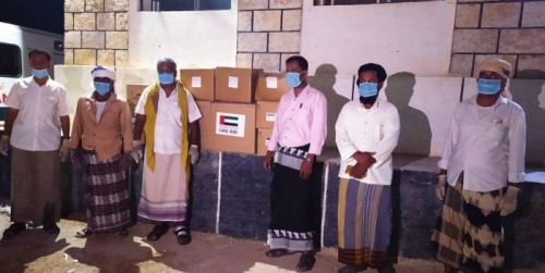 تجهيزات طبية إماراتية لمستشفيات يبعث والديس الشرقية