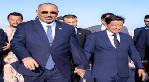 بدعوة رسمية: الرئيس الزُبيدي ونائبه البحسني يصلان إلى الرياض