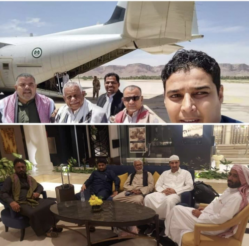 صورة تسبب خلاف في وفد نريد "مع صنعاء" ولا "نريد عدن"