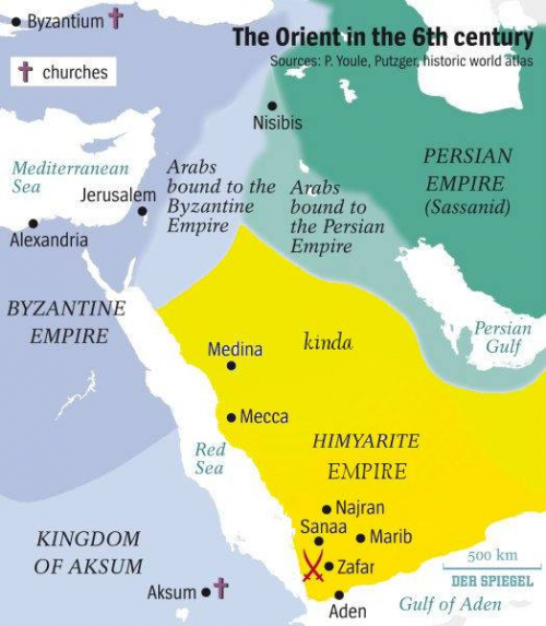 تأريخ جزيرة العرب: "إمبراطورية حمير" صارعت فارس وبيزنطة والاكسوم