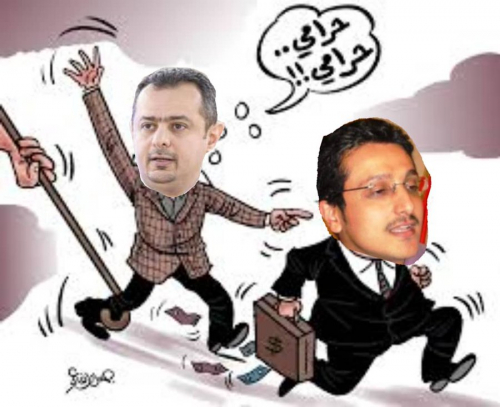 11 مليون دولار تفجر الخلاف بين معين عبدالمك و مطيع دماج بالقاهرة