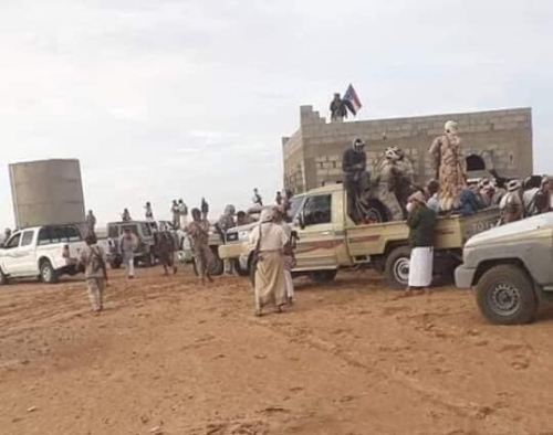 نخبة شبوه ومقاومة عسيلان يستولون على خط الدفاع الأول عن النفط في رملة العبيلات 