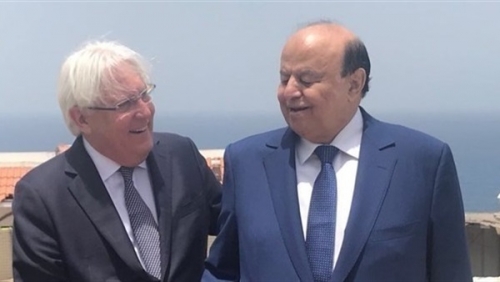 خبير قانون دولي يوجه نصائح للرئيس هادي في كيفية التعامل من الموفد الأممي غريفيتثس