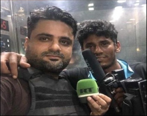 تهديدات بالقتل لمراسل RT في عـدن صلاح العاقل وخارجية روسيا تساعد على مغادرته عـدن