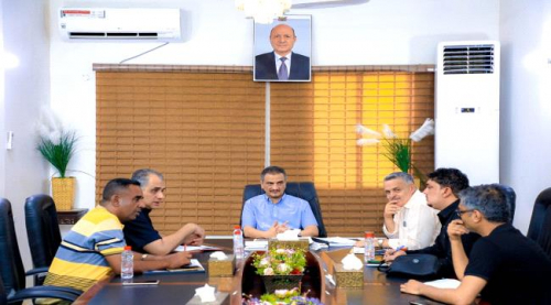 لملس يبحث مع صندوق الطرق ومكتب الأشغال تأهيل وصيانة خطوط السير بعدن