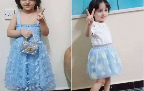 الطفلتان البريئتان حنين وأختها الصغيرة بأي ذنب قُتلتا