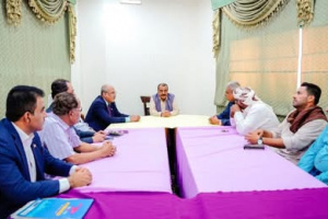 اللواء بن بريك يؤكد التحضيرات للمؤتمر الثاني لمؤتمر حضرموت الجامع