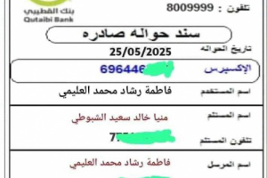 متظاهرو النازحين في عدن في إجازة بتعز والممول فاطمة رشاد العليمي(وثيقة)