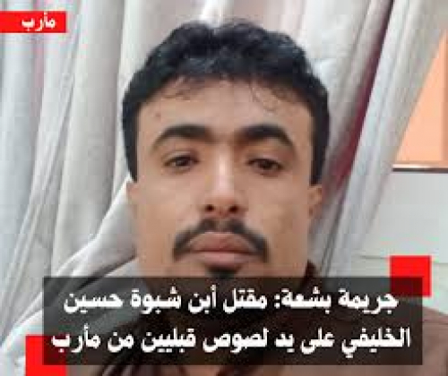 بيان إدانة بشأن مقتل شاب وإصابة آخر من أبناء شبوة في حادثة تقطع بمحافظة مأرب