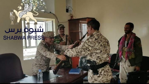 بندقية شبوة العظيمة تدخل معركة الضالع