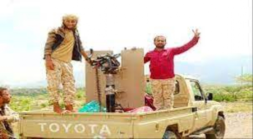 اللواء الثاني صاعقة يتصدى لهجوم حوثي في جبهة حجر شمال الضالع