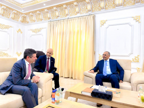الرئيس القائد عيدروس الزُبيدي يستقبل سفير الولايات المتحدة الأمريكية