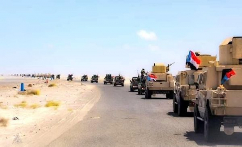 القوات المسلحة الجنوبية تدفع بتعزيزات عسكرية الى شبوة