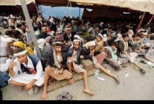الشيطان يسوق نازحي اليمن في عدن لإستغلال مليونية الغش والنفاق باسم عشّال