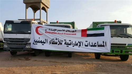 دعم إغاثي وصحي اماراتي مستمر للمحافظات اليمنية المحررة