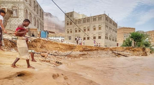 مدينة العلم والتجارة "حوطة الفقيه علي" التاريخية بشبوة في مرمى السيول الجارفة