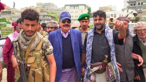 للمشاركة في مهرجان الـ 18 من شهر ذي الحجة السنوي .. وصول بن بريك والجعدي إلى يافع 