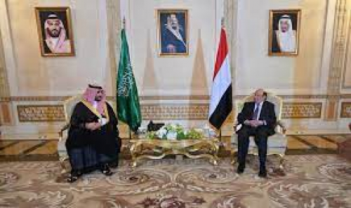 هادي يُغيب "العمالة اليمنية" في لقائه بنائب وزير الدفاع السعودي