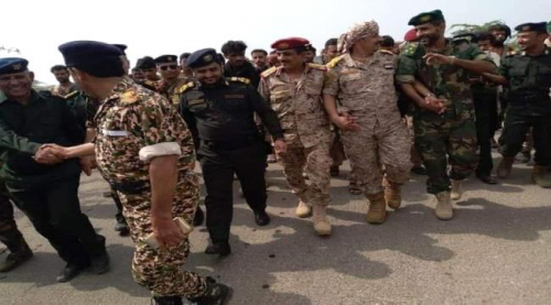 بالاتفاق مع القوات الجنوبية.. قوات أمن أبين تتسلم مقرها بزنجبار