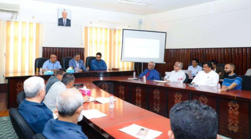 لملس يدشن عمل مركز تنمية الإيرادات بديوان عام المحافظة