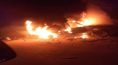 في سنغافورة حزب الإصلاح.. انفجار يستهدف طقم عسكري بمأرب