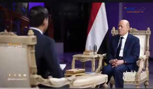رشاد العليمي يصف مطالب الحضارم بالغير مشروعة وتعطل مصالح الفاسدين
