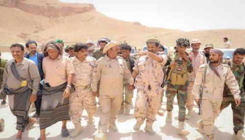 الانتقالي يطلع على جاهزية اللواء السادس صاعقة بشبوة