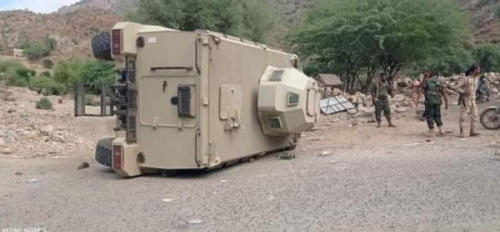 إصابة 3 جنود سعوديين من حراسة رشاد العليمي الخاصة في تعز