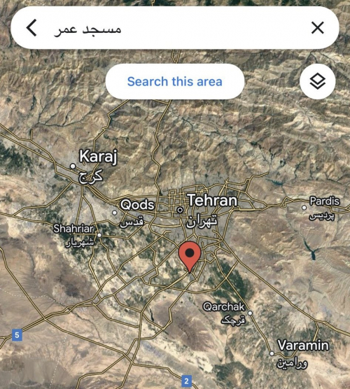 رغم وجود مسجد عمر بن الخطاب في طهران.. هناك صراع قومي وليس ديني