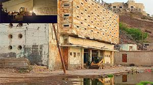 أيادي العسكر القذرة تطال سينما بلقيس بالهدم ليلا (صور)