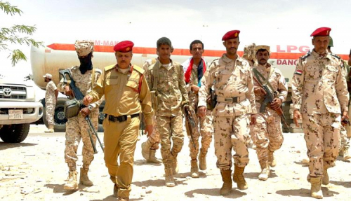 القيادة العسكرية الجنوبية تطمئن على جاهزية الأبطال في محاور شبوة