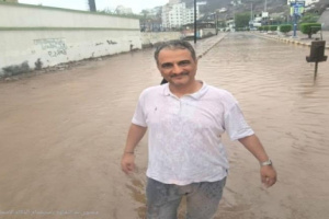 من موقع محاولة اغتياله.. لملس يتفقد أضرار المنخفض الجوي في عدن