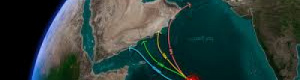 منخفض المونسون يتجه الى الجنوب ستصحبة أمطار  غزيرة جدا