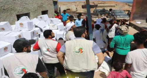 خليفة الانسانية تغيث 294 أسرة في سقطرى