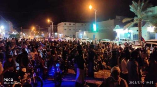 بيان صادر عن حشود وجماهير مدينة حورة وادي العين ضد المحتل اليمني
