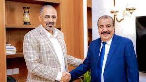 عيدروس الزبيدي وأحمد بن بن بريك رمزا القضية الجنوبية 