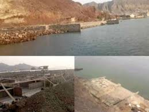 رسالة لمن يبني في حرم ميناء عدن: ما تفعلونه سرقة وجريمة بينة الأركان