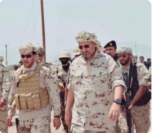 الرئيس الزبيدي يبارك انتصارات القوات المسلحة الجنوبية في جبهات شمال الضالع