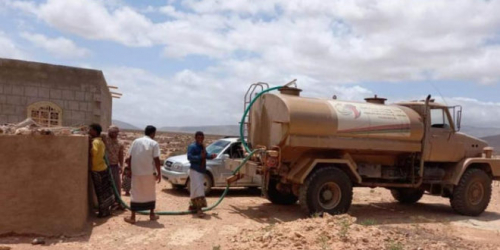 "سقيـــا" الإماراتية تروي ظمأ قرى غرب سقطرى