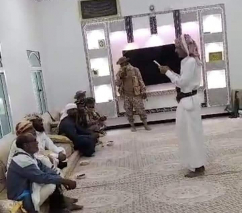 مستشار قائد درع الوطن يصل شروج آل بدر  لتأسيس معسكرات