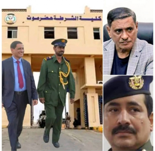 من أجل حفنة دحابشة "أبراهيم حيدان" يصب غضبه وحقده على مؤسسات حضرموت الامنية