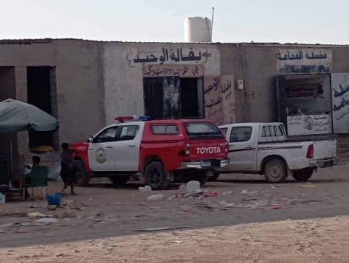 الإمارات اهدت شبوة سيارات لإطفاء الحرائق والسلطة تستخدمها لشراء القات