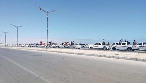موكب مديرية المسيلة يصل الغيضة للمشاركة في مهرجانها الجنوبي