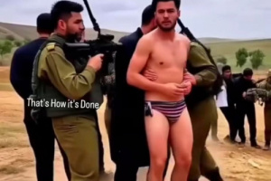 جنود إسرائيل يعتقلون عسكر الجولاني عرايا في القنيطرة (صور)