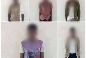حزام عدن يلقي القبض على 5 متهمين بالتقطع