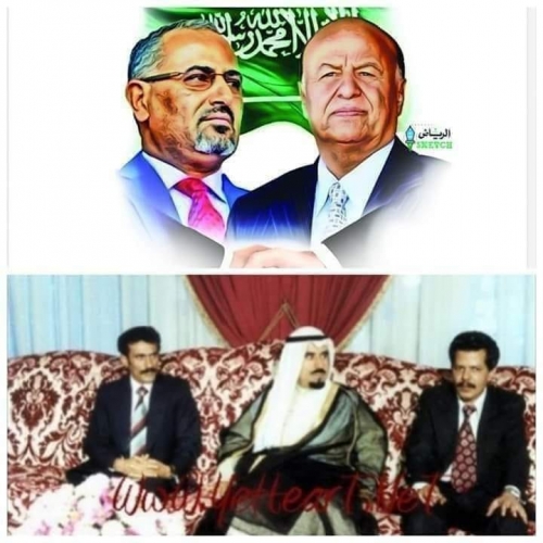 الأيام دول :  بالأمس في الكويت "عفاش وعبد الفتاح" واليوم في الرياض "هادي والزبيدي"