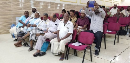 مؤتمر الصحفي لإشهار تقرير منظمة حق حول تداعيات أحداث أغسطس2019م في محافظة شبوة