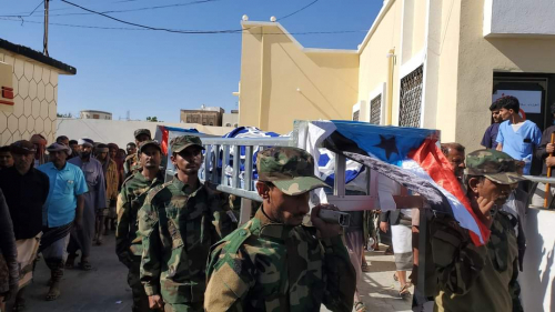 القوات المسلحة الجنوبية تنعي شهداء تفجيرات شبوة