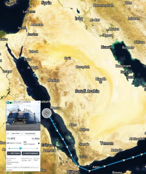 إختطاف الحوثيين لسفينة مرتبطة بإسرائيل اختبار لحدود ردع الولايات المتحدة